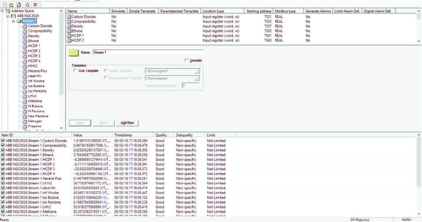 Modbus OPC Controllers