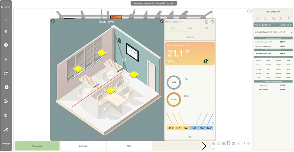 Office Room Heating Detail