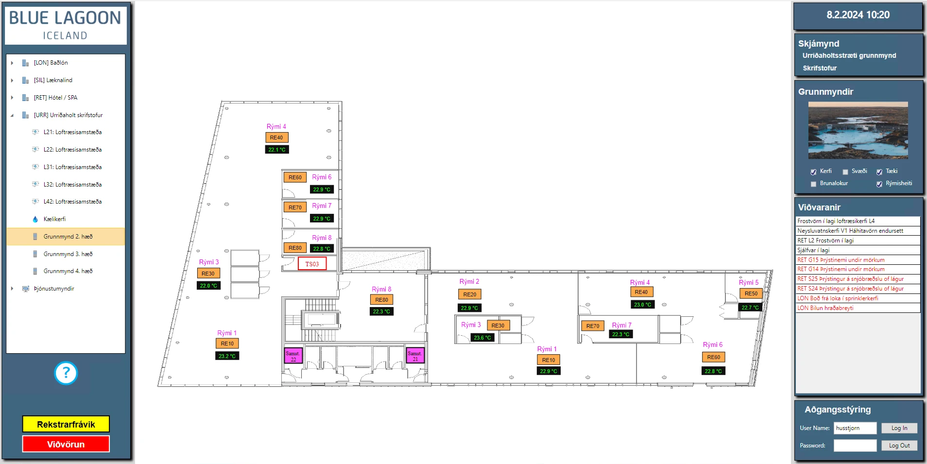 Building Layout Overview