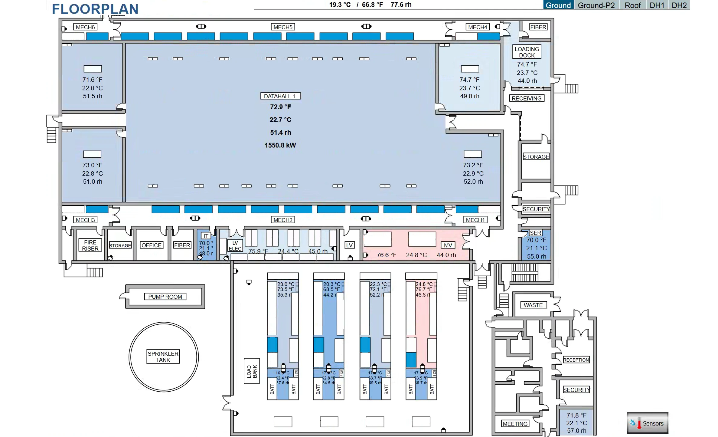 Floorplan Overview - Building B