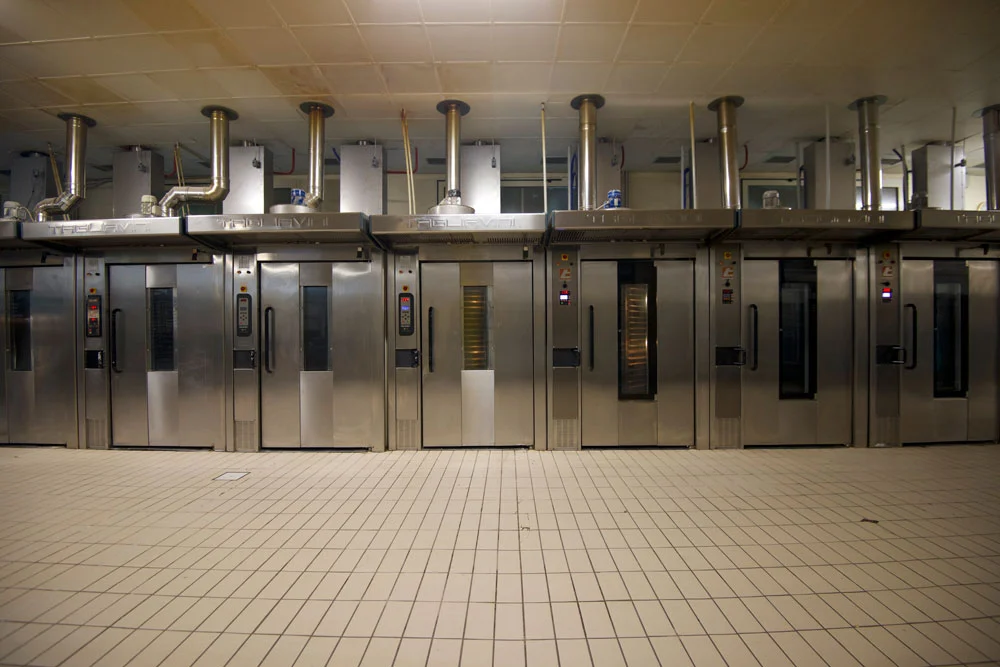 Ovens at Drago’s Facility