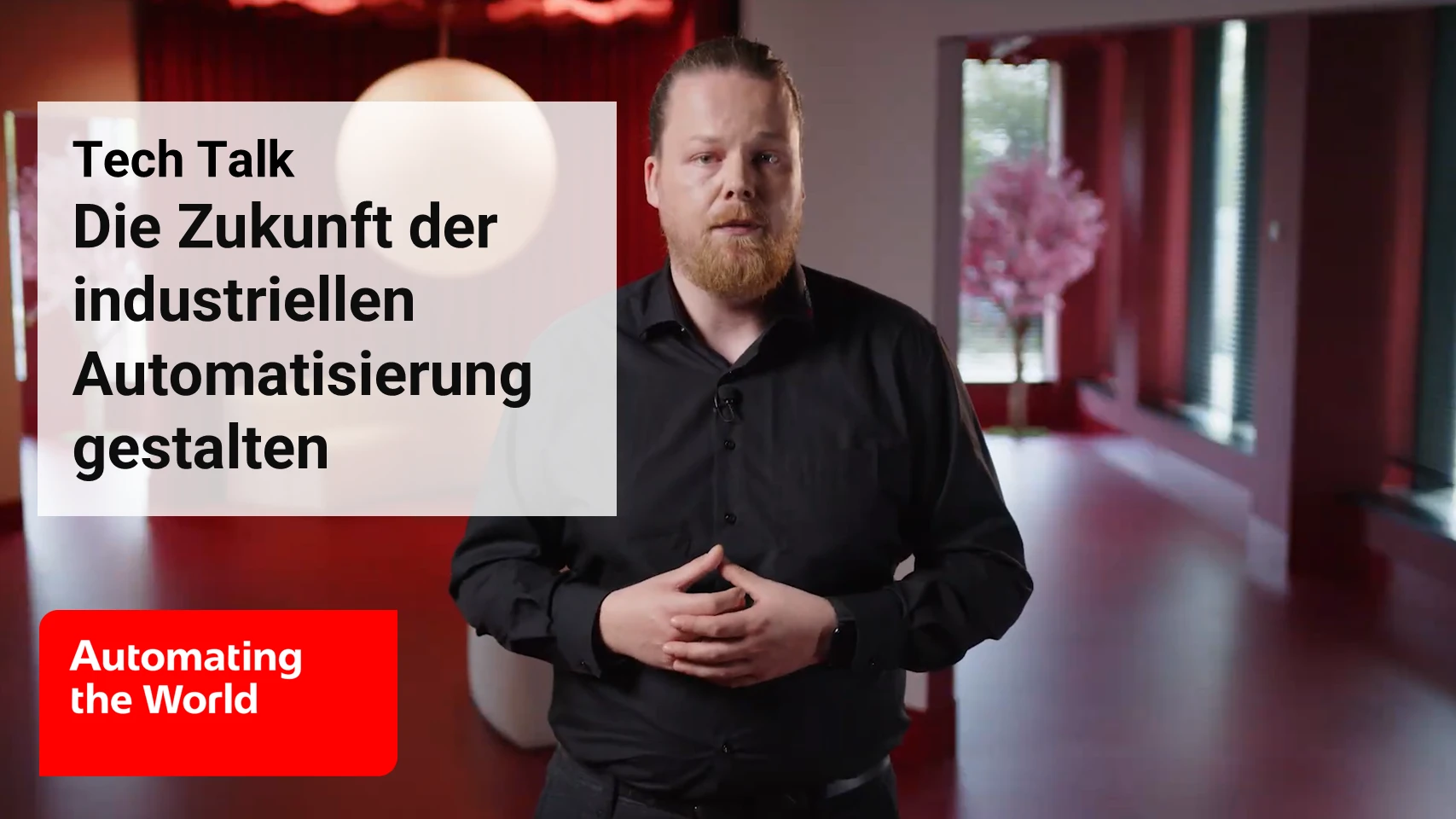 TechTalk Die Zukunft der industriellen Automatisierung gestalten video thumbnail