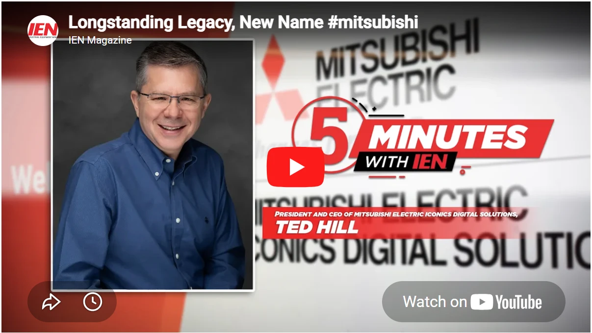 Industrial Equipment News (IEN) Interviews Ted Hill
