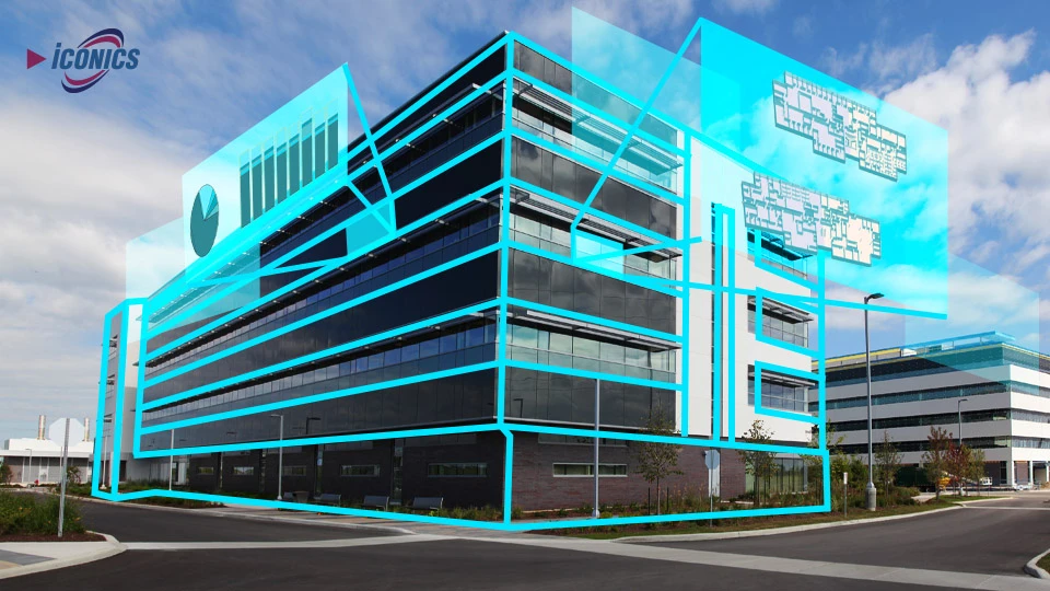 Digital Twins building illustration