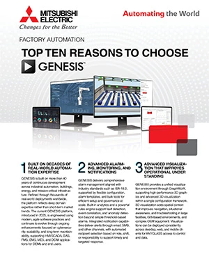 Top 10 Reasons to Choose GENESIS brochure thumbnail