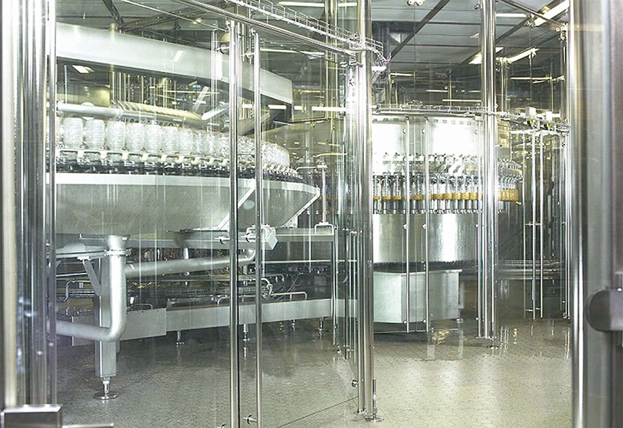 Aseptic Cold Filling at a KHS Maschinen Beverage Industry Customer