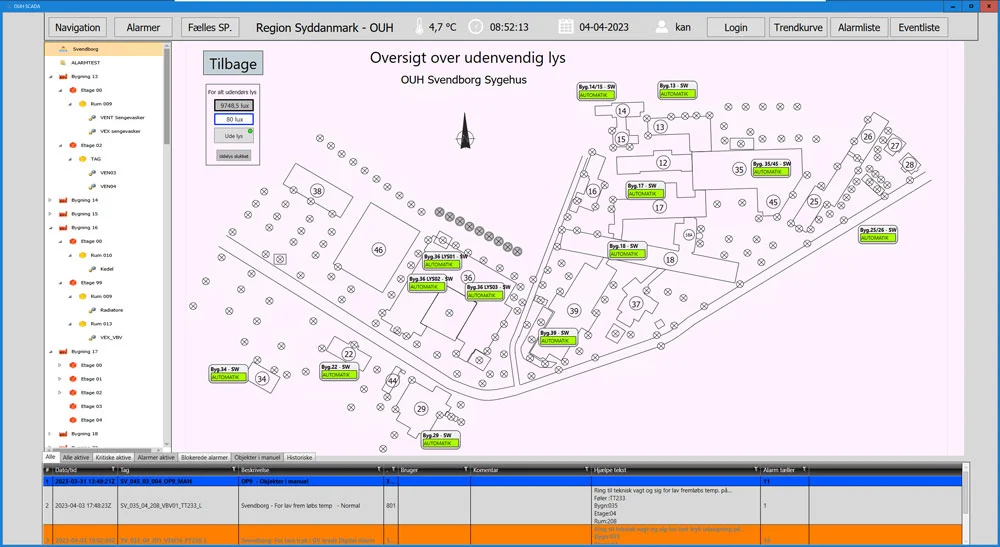 Outdoor Light Management