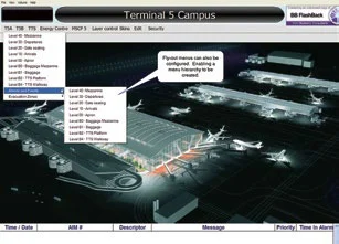 A Control Screen at T5 Terminal at Heathrow